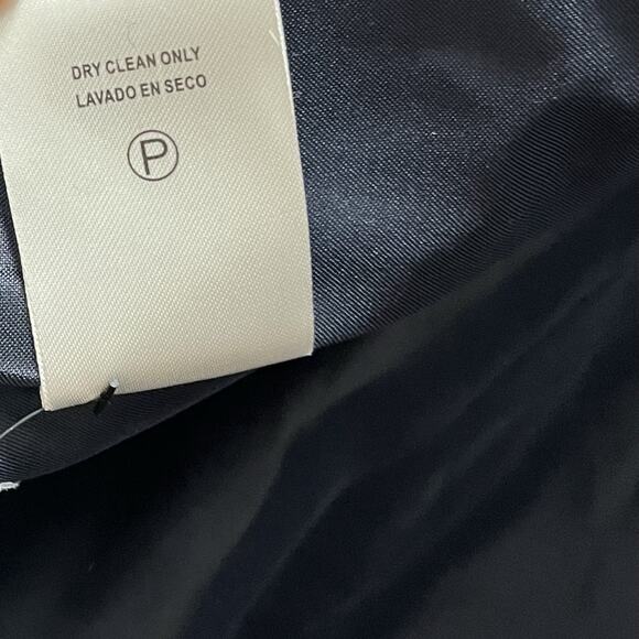 Pendleton Womens Wool Blend Plaid Topper Coat Size L Navy Heavyweight Winter NWT - Picture 10 of 10